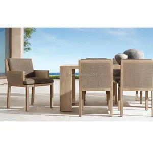 Sassanid Mobilier d'extérieur Patio Garden Set <span class=keywords><strong>Hotel</strong></span> All Weather <span class=keywords><strong>Ubud</strong></span> Table à manger rectangulaire - Product Image 1