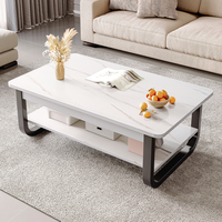 Table basse moderne et simple, table à thé très simple pour balcon