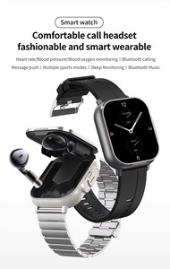 Nuevo Reloj Inteligente D8a 2026, Smartwatch con Auriculares TWS, Llamadas Bluetooth, <span class=keywords><strong>2</strong></span> en <span class=keywords><strong>1</strong></span>, Conjunto de Reloj Deportivo Inteligente para Hombre y Mujer - Product Image 5