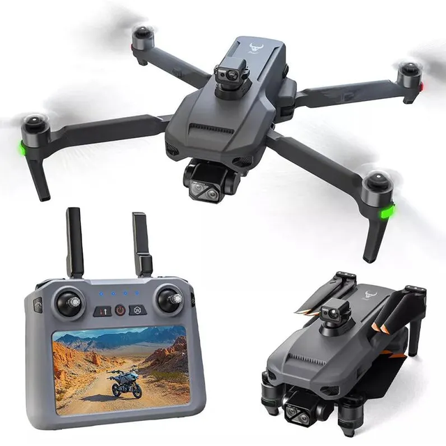 ZLL SG909 MAX Professional Drone With 4K Camera GPS 3-Axis Gimbal 360 Obstacle Avoidance Touch Screen FPV Brushless Dron