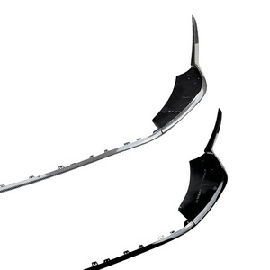 Mercedes-Benz C-Class W206 Front Lip Canard Carbon Fiber Texture Matte Finish Tuning Style Car Spoiler - Product Image 5