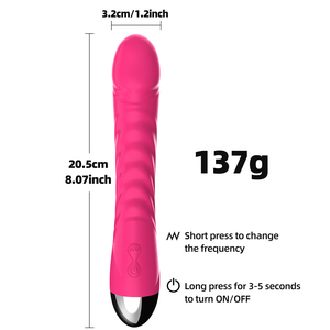 Erwachsenen-Sexspielzeug 10-Modus Vaginal-Massagestab Klitoris-Stimulator G-Punkt Vibrierender Dildo Weiblicher Masturbator Vibrierender Vibrator - Product Image 6