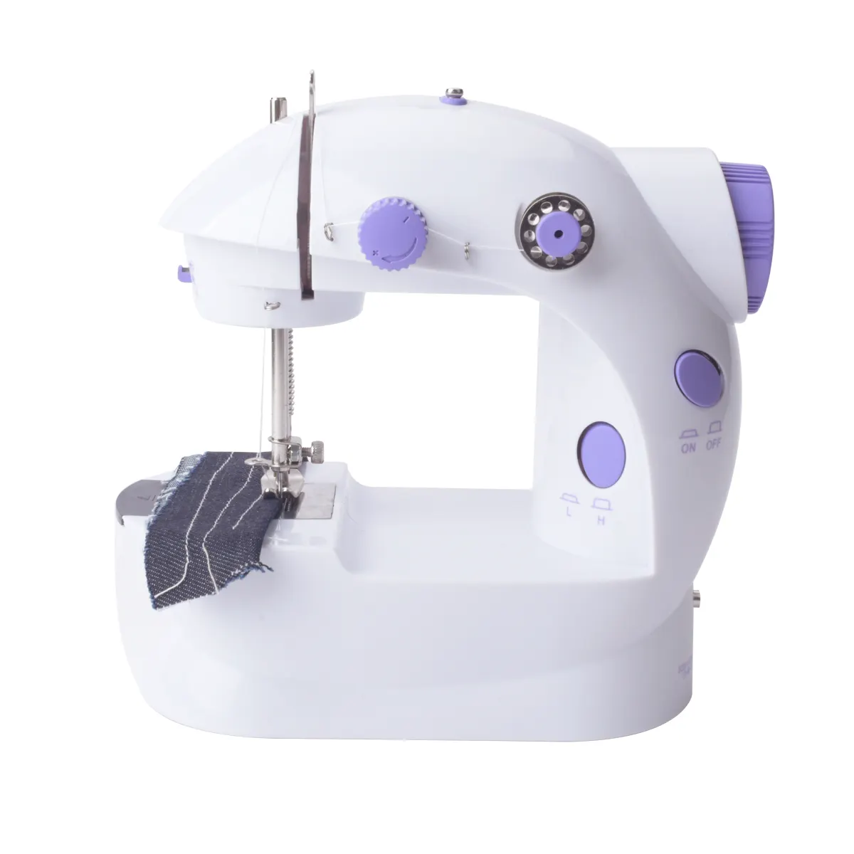 SM-201 mini sewing machine with extension table mini size handheld convenient multifunction electric
