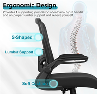 Chaise ergonomique design moderne pour la maison et le bureau, haut confort avec appui-tête réglable, Offre Spéciale d'usine