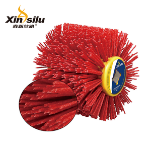 Tambour abrasif en fil de nylon |   Tête de <span class=keywords><strong>brosse</strong></span> en sisal pour ébavurage du bois, tambour de ponçage et de polissage pour la restauration des graines de bois - Product Image 1