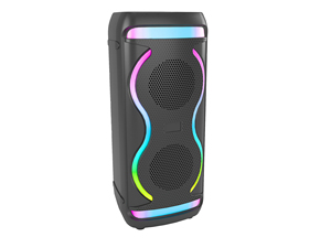 Khuôn Mẫu tư nhân cho <span class=keywords><strong>bluetooth</strong></span> karaoke nhà hệ thống âm thanh mới đôi 4 inch Nhựa hộp loa với RGB LED chiếu sáng cho nhà hát - Product Image 2