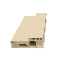 Profilé de porte en plastique imperméable, en PVC, cadre de porte et de fenêtre, Extrusion personnalisée