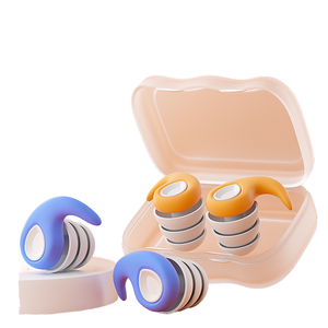 Tapones para los Oídos ES600 de Silicona Nano con Cancelación de Ruido e Impermeables para Adultos y Niños, para Dormir Profundamente, Accesorios para el Interior del Automóvil - Product Image 1