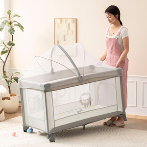 Cama de barandilla de juego de bebé de gama alta, cama de barandilla de juego de bebé sin ruido centrada en el usuario - Product Image 2