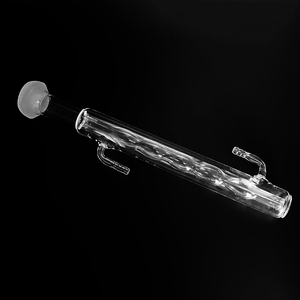 Bán buôn trực tiếp từ nhà máy thiết bị thí nghiệm thủy tinh thạch anh Ống ngưng tụ thủy tinh thạch anh - Product Image 2