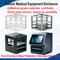 Boîtier d'équipement de laboratoire sur mesure OEM, boîtier en tôle de précision pour dispositif de test génétique, usine professionnelle OEM/OEM