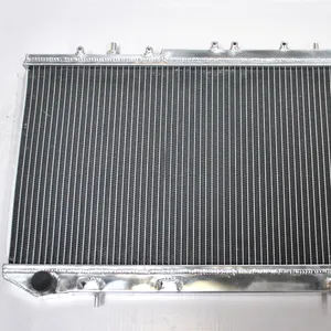 2 filas se adapta para Nissan Primera P10 1,6, 2,0 MT 93-95 radiador de aluminio