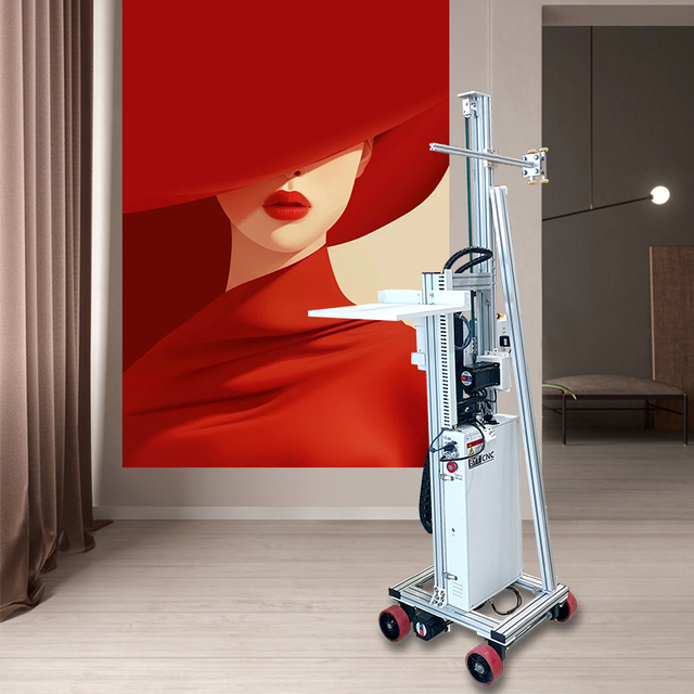 3D Vertical Wall Graffiti Printing Machine Automatic Wall Colourful Drawing Printer