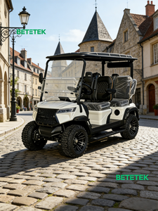 Carrito de Golf Eléctrico de 4 Plazas, para Campos de Golf y Resorts, Certificado por la CE para Carreteras No Públicas - Product Image 1
