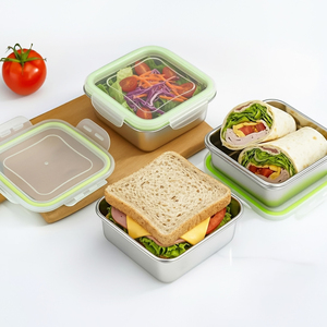 Tabanzhe Contenitori riutilizzabili per snack, 10 contenitori per