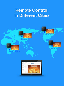 Kỹ thuật số biển Media Player Box quảng cáo hiển thị đám mây CMS quản lý Bảng menu Android Media Player - Product Image 5