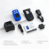 Détecteur multi-gaz 6-en-1 MST410 avec Bluetooth, durée de vie du capteur supérieure à 3 ans, pour la bio-fermentation, CH4/CO2/CO/H2S/O2 NH3