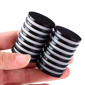 Imán de neodimio N52 personalizado, imán de tierras raras superfuerte, patrón de bloque de recubrimiento epoxi negro, doblado de tira magnética - Product Image 4