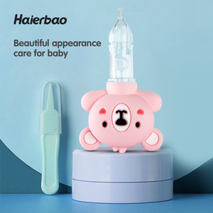 ร้อนขายส่งใหม่น่ารักซิลิโคนนุ่มเครื่องช่วยหายใจจมูกสําหรับเด็กด้วยตนเองล้างจมูกสําหรับ<span class=keywords><strong>ทารก</strong></span> - Product Image 4