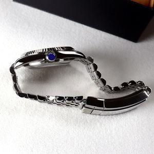 Reloj de Pulsera Minimalista con Bisel de Zafiro, 36mm o 39mm de Diámetro, Fondo de Caja Transparente, Movimiento NH35, Reloj Mecánico para Hombre - Product Image 3