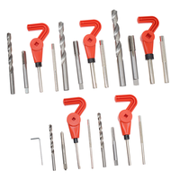 Kit d'outils de réparation de filetage de véhicule de haute qualité 131 pièces clé à tarauder et manchon de vis de taraudage pour réparation