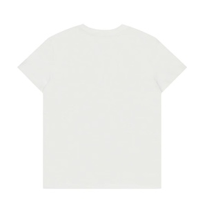 Camiseta de algodón original para mujer, de verano, informal, versátil, con bordado de pony, cuello en V, manga corta, fina, para comercio exterior. - Product Image 4