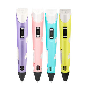 Bolígrafo De Impresora <span class=keywords><strong>3D</strong></span> creativo para niños, venta al por mayor, impresora de pintura artesanal, filamento PLA ABS de 1,75mm, pluma de dibujo de impresión <span class=keywords><strong>3D</strong></span> DIY - Product Image 4