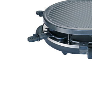 <span class=keywords><strong>Raclette</strong></span> Électrique Ovale 8 Personnes à <span class=keywords><strong>Prix</strong></span> Compétitif avec Plaque Antiadhésive Réversible et Plaque de Gril Antiadhésive - Product Image 3