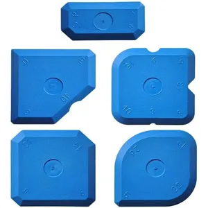 Outil de finition pour mastic, kit de calfeutrage portable en silicone, ensemble de lisseurs et grattoirs pour joints de coulis, outil de jointoiement et de serrage - Product Image 1