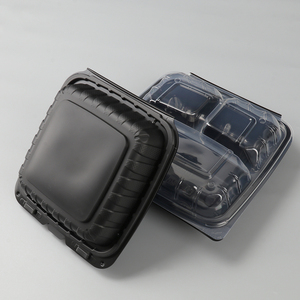 定制标志印刷微波透明聚丙烯塑料快餐容器，用于餐前外卖 - Product Image 6