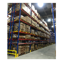 Stockage en acier de support en métal d'entrepôt de système de rayonnage résistant industriel réglable étire des unités d'étagères Boltless
