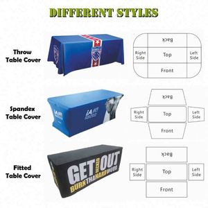 Trade Show Printed Advertising Display <b>Table</b> <b>Cloth</b> - Product Image 2