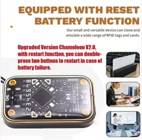 Lector Inteligente RFID DIGIT-Chameleon Ultra V2.0, Emulador DRC02 125/134.2kHz, Mini Lector de Etiquetas, Llavero/Carta CUID, Decodificador NFC, Duplicador