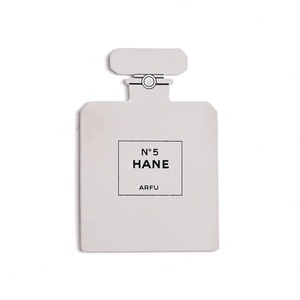 Wholesale Unique Design White Metal Silkscreen Printing <b>Compact</b> Makeup Velvet Bags for Pocket <b>Mirrors</b> - Product Image 4