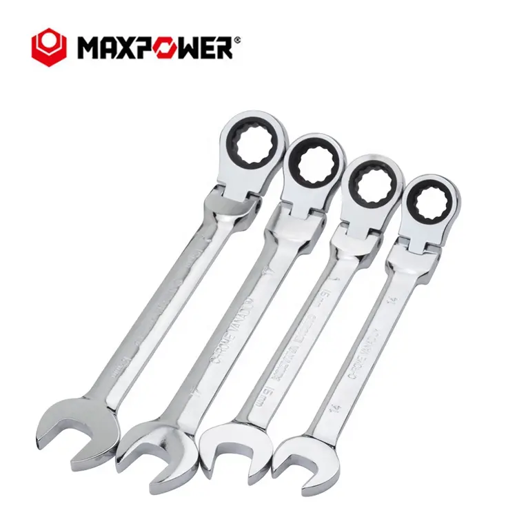 Hot Selling New Set Tube Flexible Head Open Set Tubing Combination Ratchet Wrench