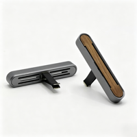 Diffuseur de parfum pour voiture à clipser sur grille d'aération, ornement de parfum haut de gamme pour voiture, diffuseur d'arôme longue durée à parfum léger