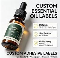 Etiquetas Adhesivas Personalizadas con Logotipo para Productos de Cuidado Corporal y de Baño, Etiquetas Impermeables en Rollo para Botellas de Productos de Belleza para Supermercados
