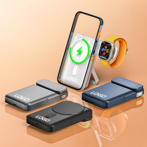 Chargeur sans fil magnétique à charge rapide 22,5 W et batterie externe avec écran LED 10000 mAh, design ultra fin, entrée/sortie Type-C - Product Image 1