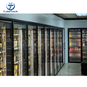Tipo de pantalla Sala de refrigeración de puerta de vidrio de almacenamiento en frío para supermercados - Product Image 3