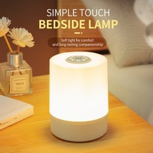 Lámpara Nocturna LED USB con Función de Atenuación, Luz de Lectura con Cambio de Color para Dormitorio, Recargable, con Sensor Táctil, Lámpara para Cuarto de Bebé - Product Image 2