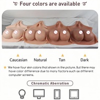Plaques mammaires en silicone OEM/ODM, faux seins, formes de seins artificiels, bonnets B-K, pour transgenres, cosplay, drag queen