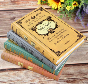 Cuaderno de Papel con Tapa Dura y Encuadernación Térmica A5 de Estilo Europeo Retro, Diario para Estudiantes Universitarios, Bloc de Notas Portátil, <span class=keywords><strong>Libro</strong></span> Mágico - Product Image 5