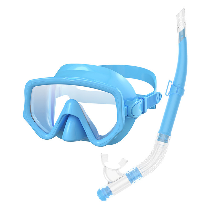 ท่อช่วยหายใจแบบกึ่งแห้ง M701 สีน้ำเงิน