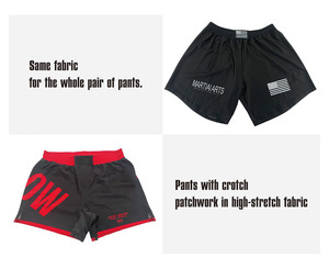 Tùy chỉnh MMA & UFC jiu jitsu Rashguard bjj UFC chiến đấu Áo sơ mi & quần short thăng hoa thể thao phòng tập thể Dục Đào Tạo phù hợp với tùy chỉnh thiết kế - Product Image 5