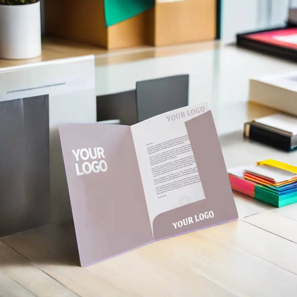 Prix usine personnaliser conception impression LOGO A4 coloré carton mode Document dossiers de fichiers pour bureau d'affaires