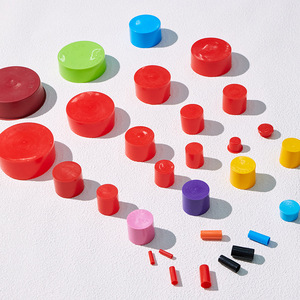 Senrui <b>Rubber</b> <b>Plastic</b> Port Cover C Series Threaded Protective Cap Pipe End Protection Valve Caps - Product Image 3