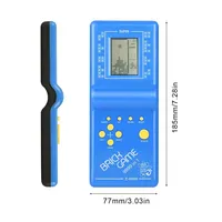 Console de jeu portable E-9999, Russie, Brick Square, 24 jeux, console nostalgique, électronique, jeu de réflexion, plastique, musique, voix