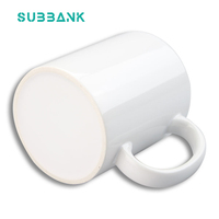 Tasses à sublimation Subbank 11oz 20oz tasses vierges de sublimation en céramique blanche à vendre fournisseur de tasses à sublimation