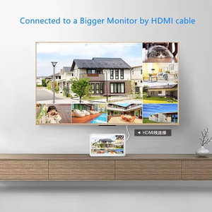 Kit de Cámara de Seguridad CCTV TSEye de 2MP y 4 Canales, con Video a Todo Color, para Exteriores, Sistema de Cámara Wifi con Monitor de 10.1 Pulgadas - Product Image 6