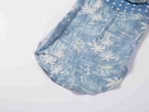 Camisa Hawaiana para Mascotas, Estilo Moderno, Transpirable, de Algodón y Lino, con Estampado de Palmeras, <span class=keywords><strong>Ropa</strong></span> Casual de Playa para Perros y Gatos - Product Image 4